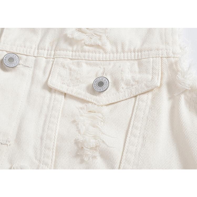 アメカジベスト バックプリント お兄系 英文字 カジュアル ユニセックス デニムジャケット オシャレ 前開きベスト メンズ Gジャン | ホームアイホーム | 12