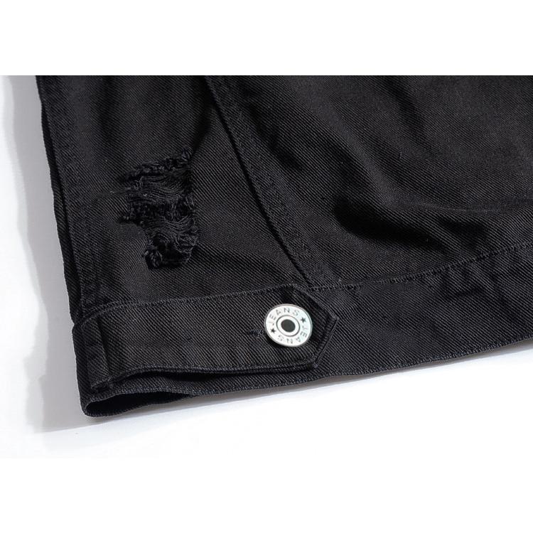 アメカジベスト バックプリント お兄系 英文字 カジュアル ユニセックス デニムジャケット オシャレ 前開きベスト メンズ Gジャン | ホームアイホーム | 05