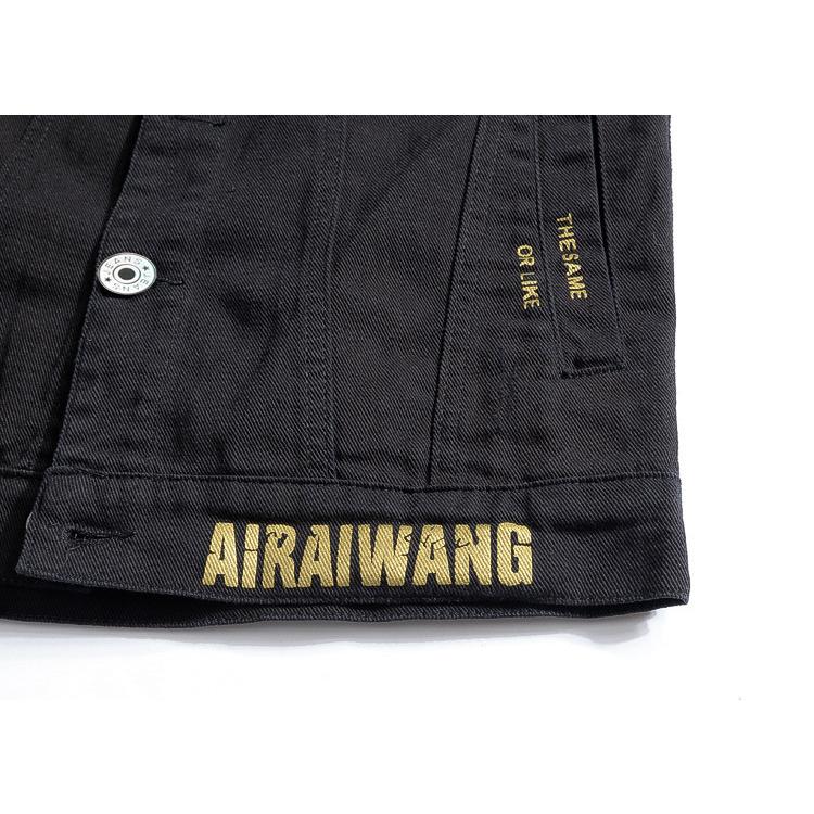 アメカジベスト バックプリント お兄系 英文字 カジュアル ユニセックス デニムジャケット オシャレ 前開きベスト メンズ Gジャン | ホームアイホーム | 06