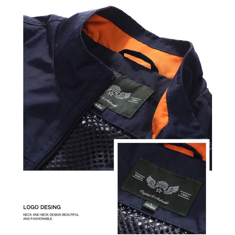 メッシュベスト メンズ 野外撮影 釣り スポーツ アウトドア 作業服 ベスト | ホームアイホーム | 06