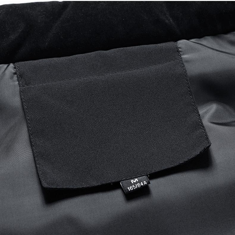 ダウンベスト 中綿入り 無地 メンズ 防寒ベスト 暖かい 防寒対策 前開き アウター カジュアル 秋冬 袖なし ジレ あったか 大きいサイズあり | ブランド登録なし | 11