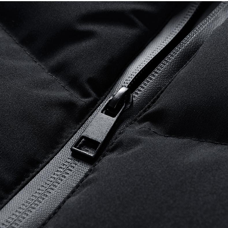 ダウンベスト 中綿入り 無地 メンズ 防寒ベスト 暖かい 防寒対策 前開き アウター カジュアル 秋冬 袖なし ジレ あったか 大きいサイズあり | ブランド登録なし | 09