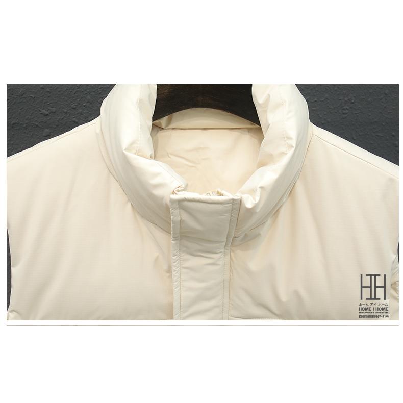 ダウンベスト メンズ 大きいサイズ おしゃれ ボリュームネック ワンポイント 防寒着 暖かい ダウンジャケット レディース ユニセックス メンズダウンベスト 秋冬 | ホームアイホーム | 15