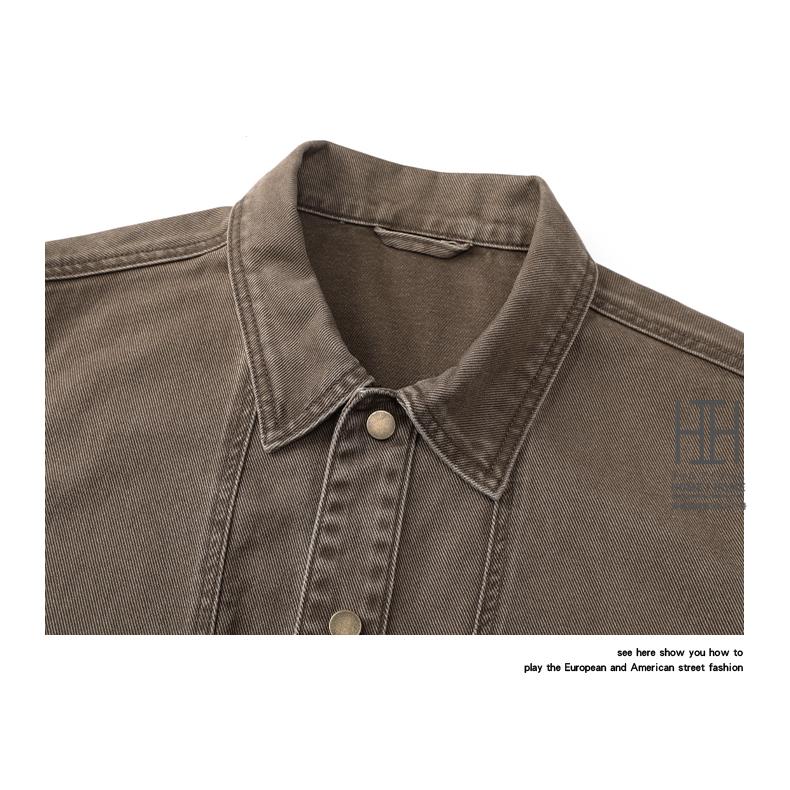 綿 100 ベスト ジレ メンズ 作業服 大きいサイズ ウォッシュ加工 レイヤード ワークベスト アメカジ ストリート アウトドア アメカジ ワーク バイカー カーゴ | ホームアイホーム | 11