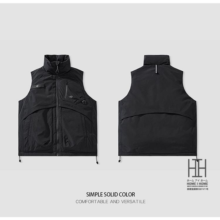 ダウンベスト メンズ 大きいサイズ ダウン90％ 暖かい 防寒 保温 ふんわり 軽量 おしゃれ 個性 ベスト ダウンジャケット あったか キャンプ アウトドア バイク | ホームアイホーム | 14