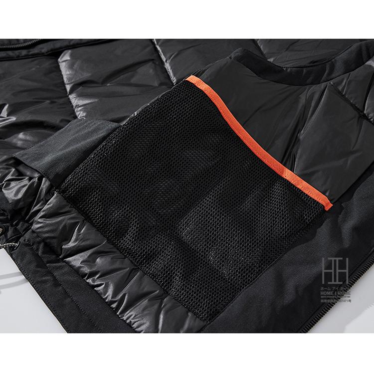 ダウンベスト メンズ 大きいサイズ ダウン90％ 暖かい 防寒 保温 ふんわり 軽量 おしゃれ 個性 ベスト ダウンジャケット あったか キャンプ アウトドア バイク | ホームアイホーム | 16