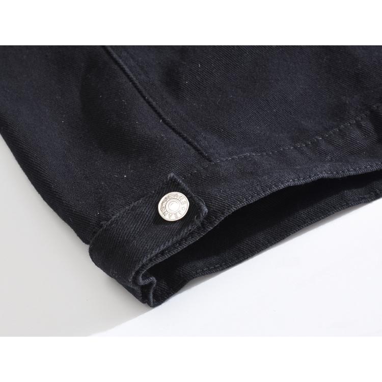 デニムベスト ベスト かっこいい スタッズリベット ノースリーブジャケット デニムジャケット Gジャン ユニセックス お兄系 ストリート | ホームアイホーム | 10