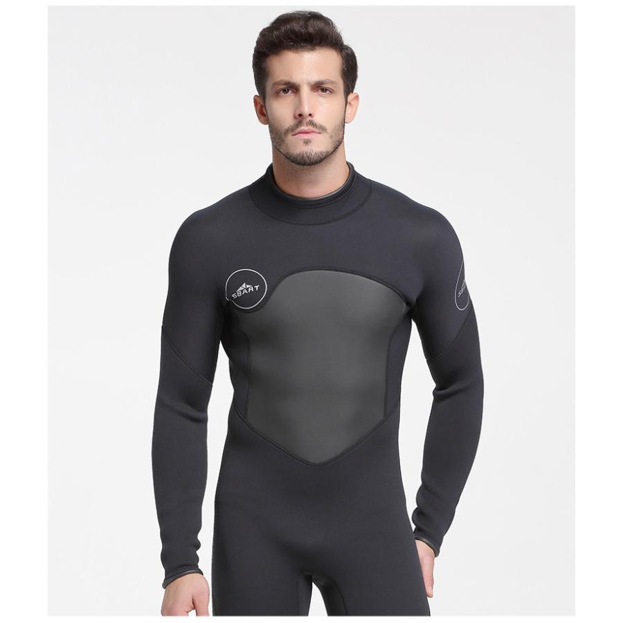 ウェットスーツ メンズ ダイビング 5mm フルスーツ バックジップ サーフィン | ホームアイホーム | 08