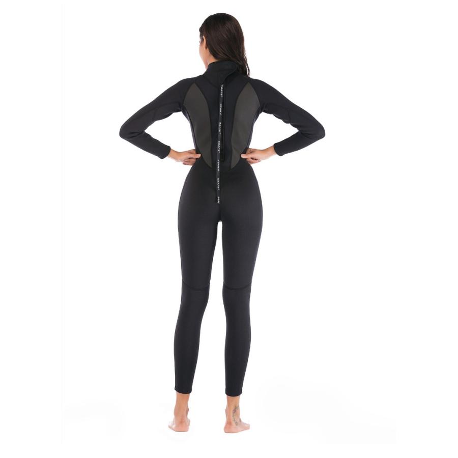 ウェットスーツ フルスーツ 3mm レディース ダイビング おしゃれ 切り替え ストレッチネオプレン サーフィン バックジップ | ホームアイホーム | 12
