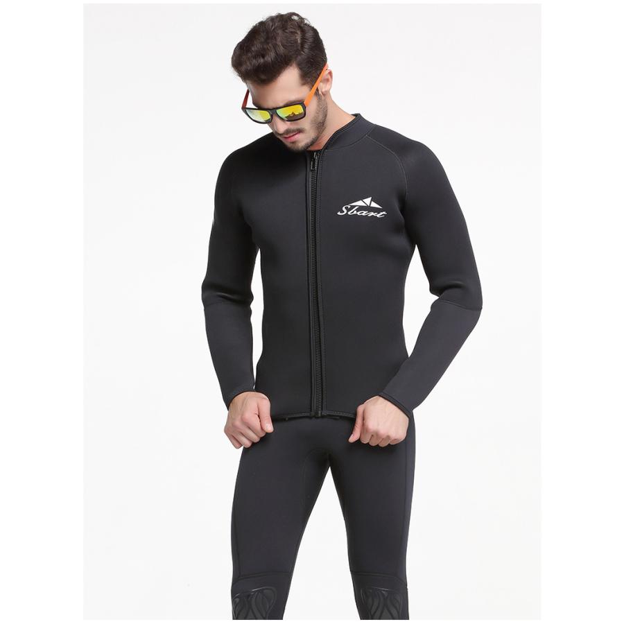 ウェットスーツ メンズ 長袖タッパー 1.5mm ウェットパンツ ネオプレーン 単品 ストレッチ サーフィン ダイビング マリンスポーツ | ホームアイホーム | 08