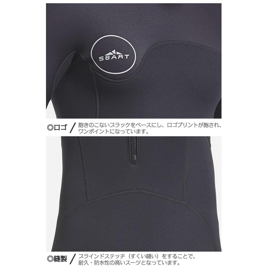 シーガル ウェットスーツ サーフィン 3mm メンズ ネオプレーン ストレッチ バックジップ マリンスポーツ | ホームアイホーム | 15