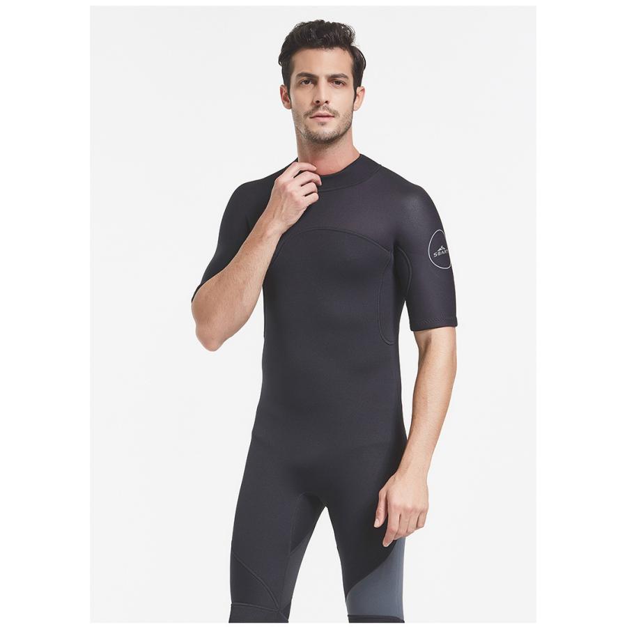 シーガル ウェットスーツ サーフィン 3mm メンズ ネオプレーン ストレッチ バックジップ マリンスポーツ | ホームアイホーム | 07