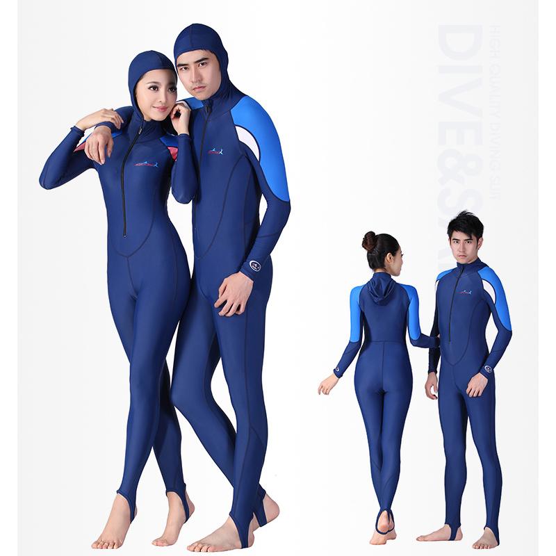 フルスーツ ウェットスーツ レディース メンズ 日焼け防止 ストレッチ フード一体式 体型カバー UVカット 吸水速乾 サーフィン おしゃれ 水着 | ホームアイホーム | 08