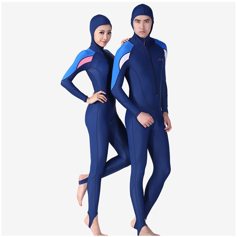 フルスーツ ウェットスーツ レディース メンズ 日焼け防止 ストレッチ フード一体式 体型カバー UVカット 吸水速乾 サーフィン おしゃれ 水着 | ホームアイホーム | 09