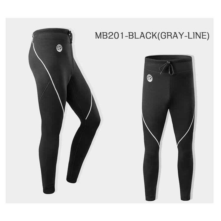 ウェットパンツ サーフパンツ 1.5mm メンズ ネオプレーン サーフィン ストレッチ ダイビング マリンスポーツ ウェットスーツ 単品 ロングパンツ 運動 | ブランド登録なし | 07