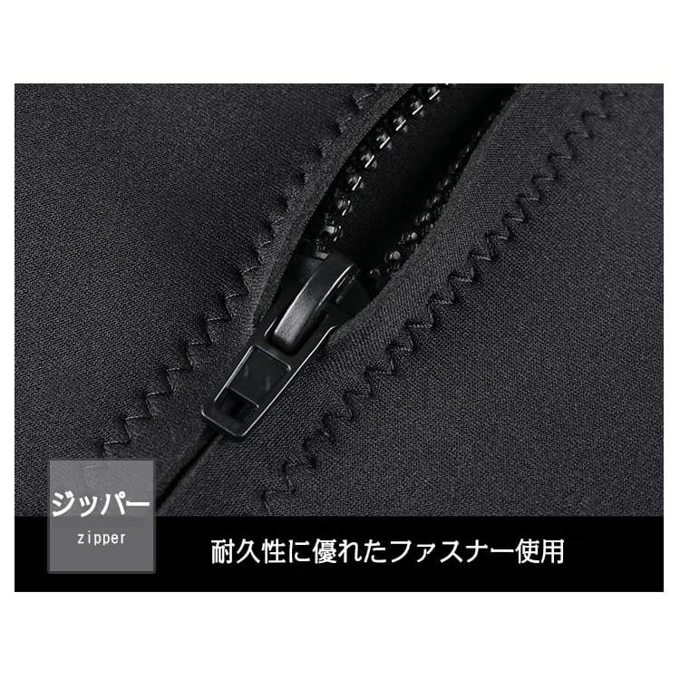 長袖タッパー ウェットスーツ レディース メンズ 1.5mm フロントジッパー ネオプレン サーフィン シュノーケリング ボディーボード 釣り | ブランド登録なし | 05