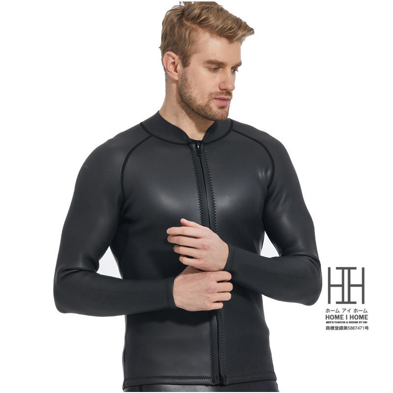 ウエットスーツ サーフィン タッパー 2mm メンズ レディース スキンタイプ ダイビング ジェットスキー シュノーケル ロングボード フロントジップ タッパー単品 | ブランド登録なし | 05