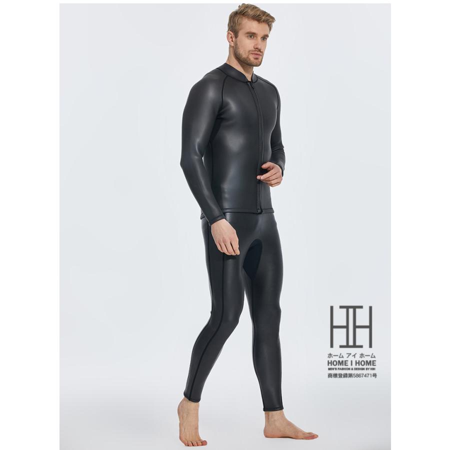 ウエットスーツ サーフィン タッパー 2mm メンズ レディース スキンタイプ ダイビング ジェットスキー シュノーケル ロングボード フロントジップ タッパー単品 | ブランド登録なし | 11