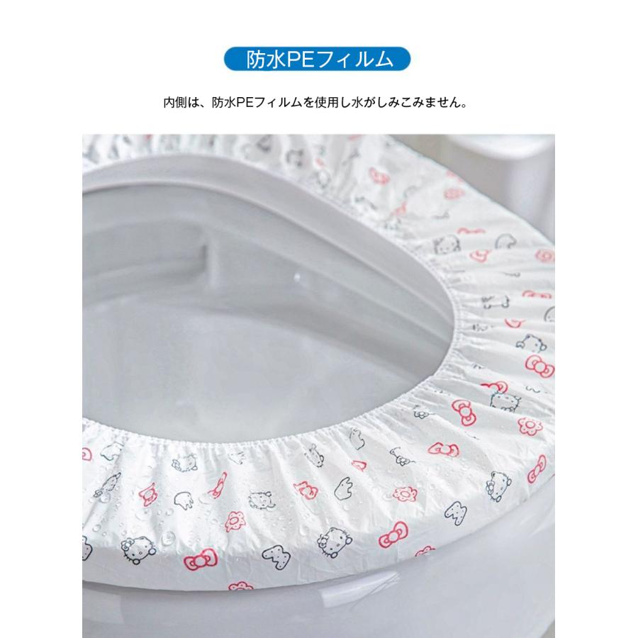 便座シート 使い捨て 二重構造 便座カバー 防水 トイレシート 衛生的 便座 カバー 不織布 海外旅行 公衆トイレ 海外出張 | ホームアイホーム | 03