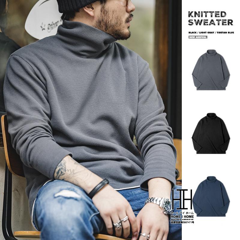 ニット メンズ セーター ストレッチ おしゃれ タートルネック 長袖 ニットソー トップス 厚手 編み 暖かい あったか シンプル ゴルフウェア 秋冬 20代 30代 40代 | ホームアイホーム