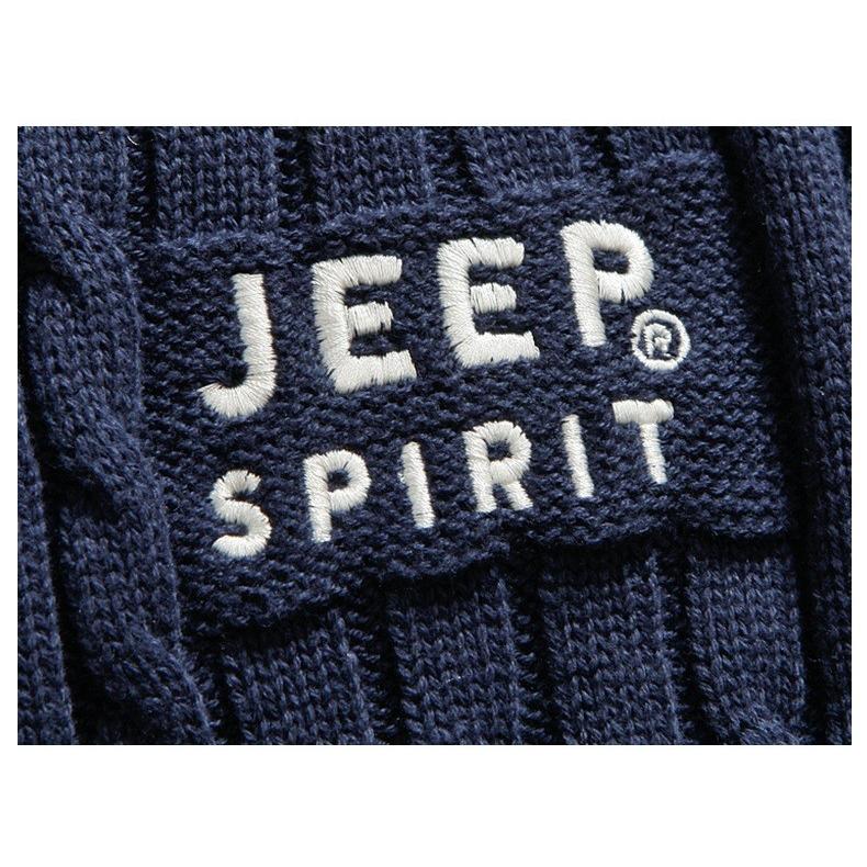 セーター ニット 裏ボア メンズ ハーフジップ プルオーバー 立ち襟 保温 防寒 暖かい 秋冬 シンプル | ホームアイホーム | 09