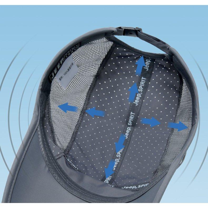 メンズキャップ 夏用 メッシュ 日よけ 帽子 ゴルフ UVカット 紫外線対策 撥水 通気性 サイズ調整 男女兼用 レディース スポーツ コンパクト | ホームアイホーム | 08