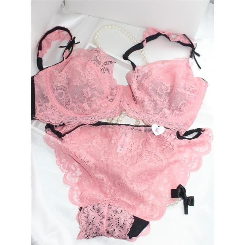 新色入荷 レディース下着、インナー シースルー下着セット 超薄型ブラ・ショーツセット 少女にも適用のスイーツセクシー感 誘惑ランジェリー ベビードール | ブランド登録なし | 12