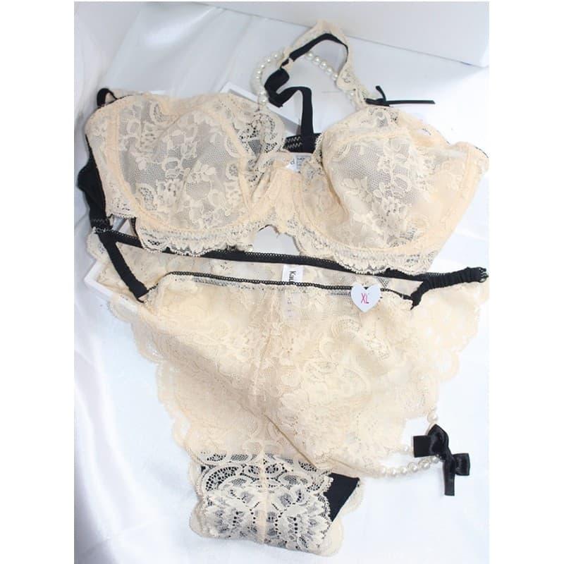 新色入荷 レディース下着、インナー シースルー下着セット 超薄型ブラ・ショーツセット 少女にも適用のスイーツセクシー感 誘惑ランジェリー ベビードール | ブランド登録なし | 13