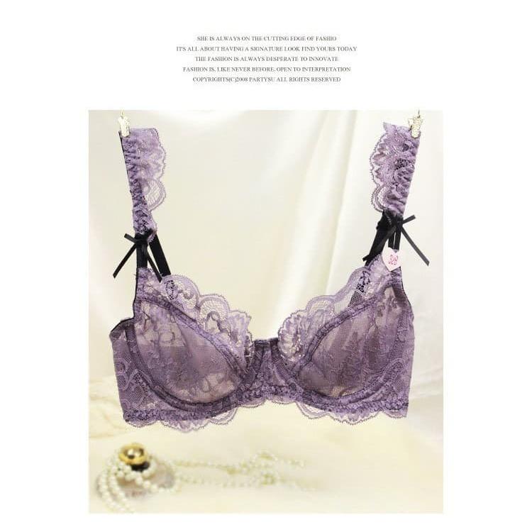 新色入荷 レディース下着、インナー シースルー下着セット 超薄型ブラ・ショーツセット 少女にも適用のスイーツセクシー感 誘惑ランジェリー ベビードール | ブランド登録なし | 15