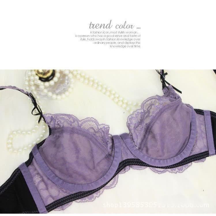 新色入荷 レディース下着、インナー シースルー下着セット 超薄型ブラ・ショーツセット 少女にも適用のスイーツセクシー感 誘惑ランジェリー ベビードール | ブランド登録なし | 16