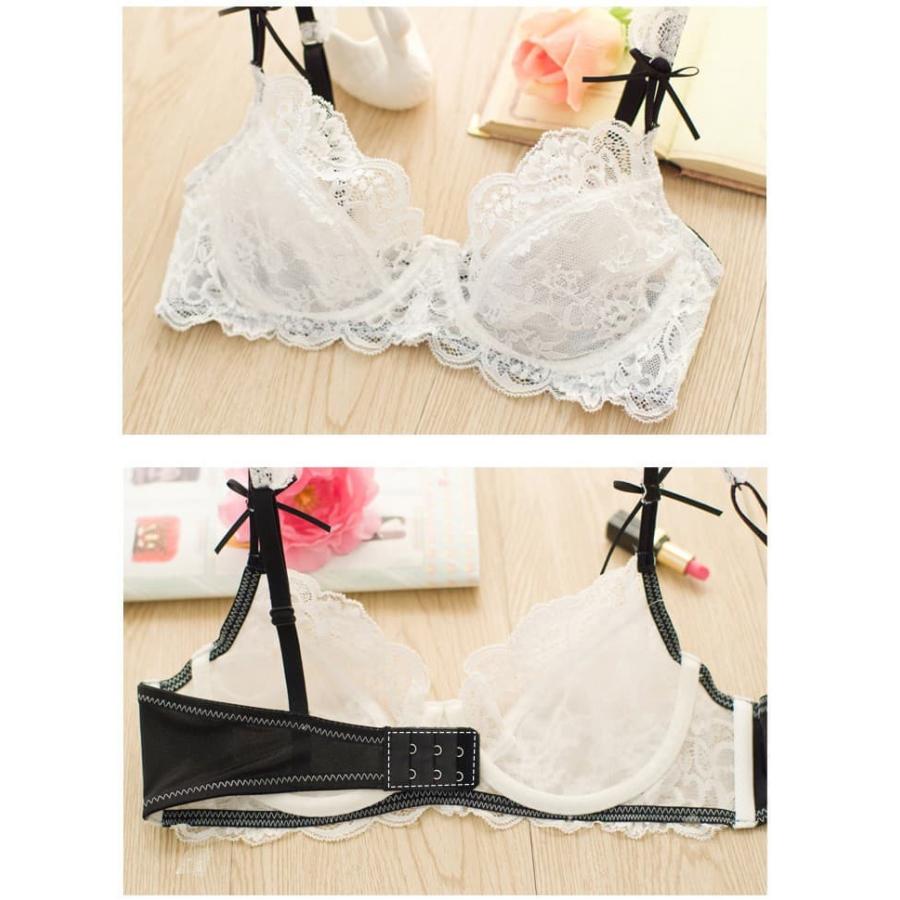 新色入荷 レディース下着、インナー シースルー下着セット 超薄型ブラ・ショーツセット 少女にも適用のスイーツセクシー感 誘惑ランジェリー ベビードール | ブランド登録なし | 18