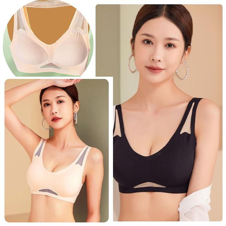 ブラジャー ナイトブラ ノンワイヤー レディース ワイヤレス 脇肉 脇高 脇高ブラ 育乳 補正ブラ 肩幅ショルダーブラ 下着女性 30代 20代 40代 50代 | ホームアイホーム | 16