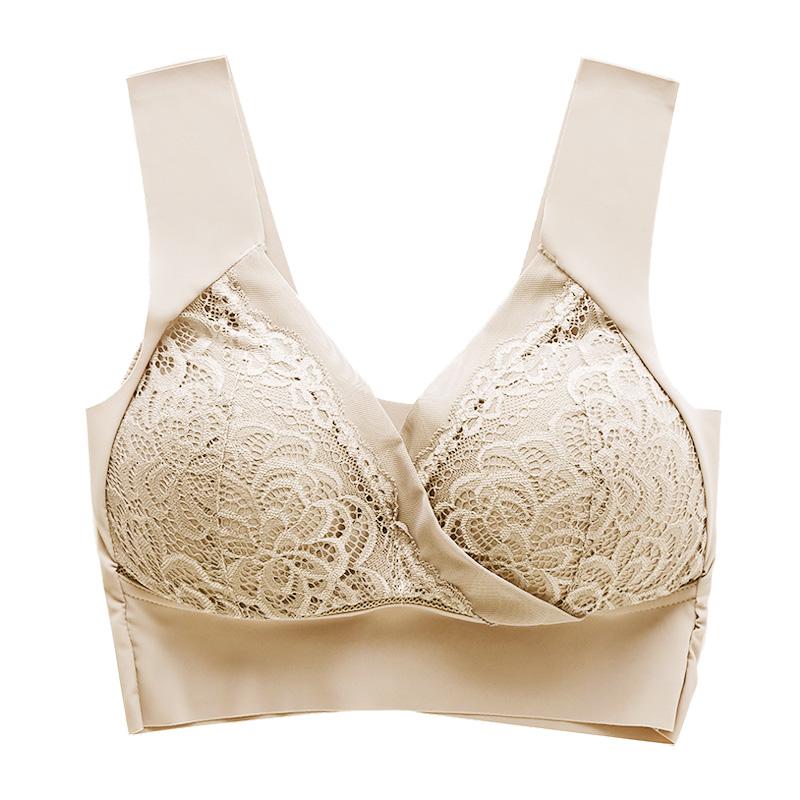 ナイトブラ レディース 大きいサイズ ブラジャー 30代 20代 40代 50代 ノンワイヤー 美胸 育乳 夜用ブラ 寝る時ブラ 夜ブラ レース 補正下着 脇肉 脇高 | ホームアイホーム | 13