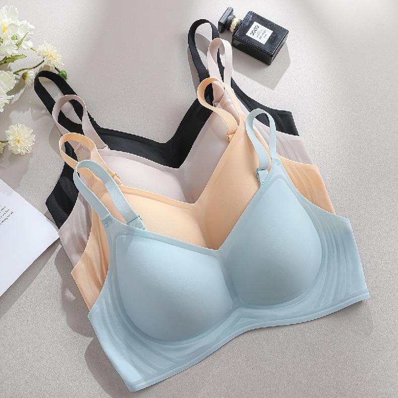 ナイトブラ ブラジャー ノンワイヤー レディース 涼感 接触冷感 涼しい 美胸ブラ 脇高 育乳 脇肉補正 夜用ブラ 寝る時ブラ 40代 50代 夏用 効果 30代 | ホームアイホーム | 05