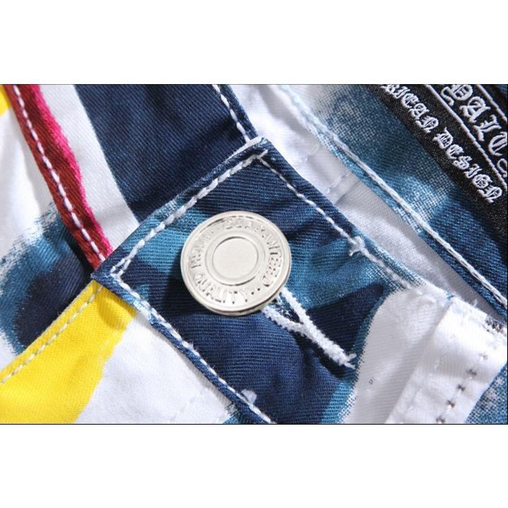 デニムパンツ ボトムス ジーンズ メンズ カラーデニム メンズ 迷彩 （ベルトは付いてません） | ホームアイホーム | 06