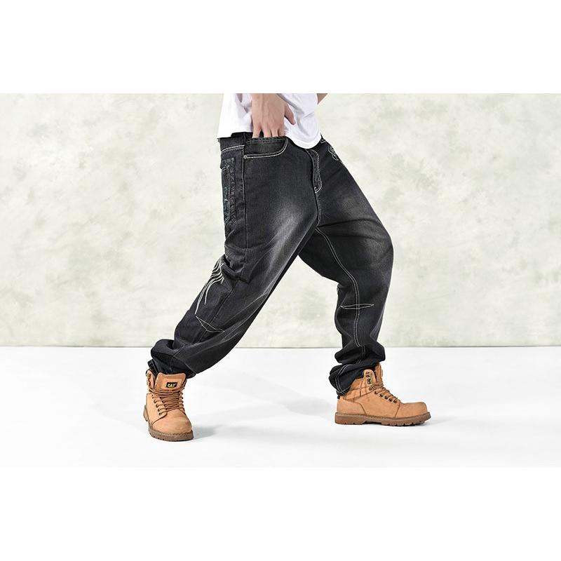 ビッグシルエットメンズ ゆったり 大きいサイズ オーバーサイズ 色落ち ウォッシュ加工 ジーンズ | ホームアイホーム | 04