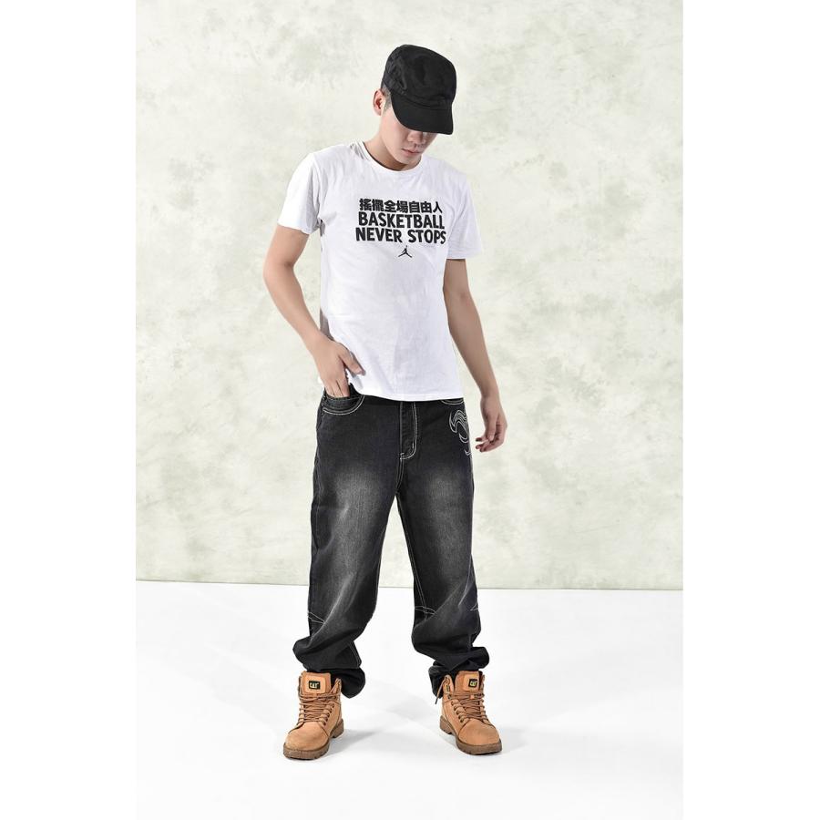 ビッグシルエットメンズ ゆったり 大きいサイズ オーバーサイズ 色落ち ウォッシュ加工 ジーンズ | ホームアイホーム | 05