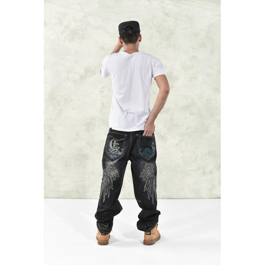 ビッグシルエットメンズ ゆったり 大きいサイズ オーバーサイズ 色落ち ウォッシュ加工 ジーンズ | ホームアイホーム | 06