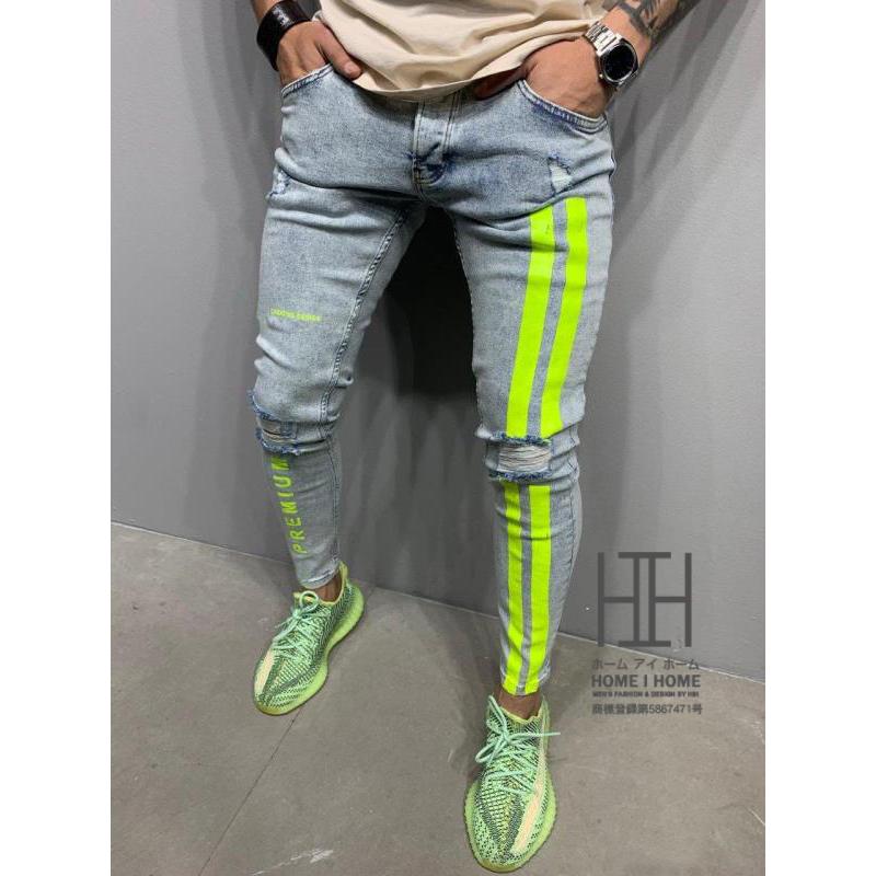 スキニーパンツ ストレッチパンツ ジーンズ メンズ デニムパンツ ダメージ ストレッチ プリント 大きいサイズ スリム 美脚 おしゃれ メンズパンツ ズボン | ホームアイホーム | 16
