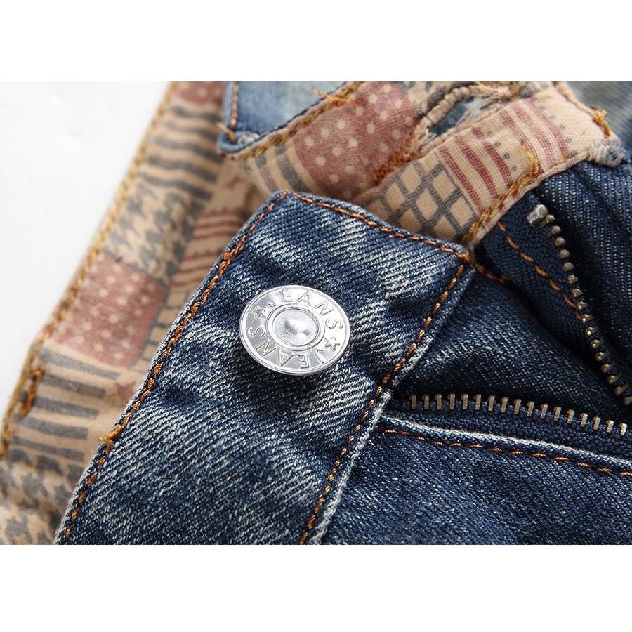 Gパン ジーンズ メンズ デニムパンツ ダメージ ウォッシュ クラッシュ ヒゲ加工 ユーズド加工 ストレッチしない | ホームアイホーム | 03