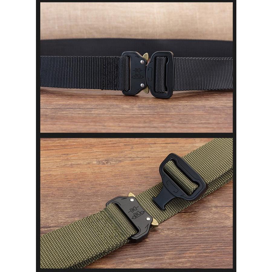 ナイロンベルト メンズ ミリタリー系 迷彩柄 無地 作業 ストリート 多色 カジュアル シンプル | ホームアイホーム | 10