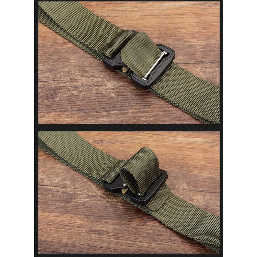 ナイロンベルト メンズ ミリタリー系 迷彩柄 無地 作業 ストリート 多色 カジュアル シンプル | ホームアイホーム | 11