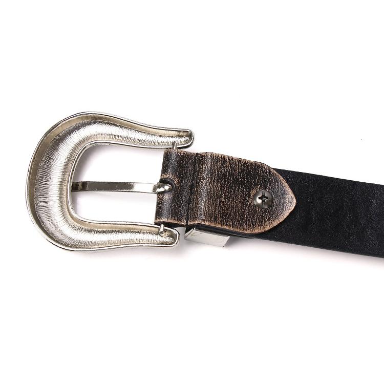 ベルト メンズ 型押し 牛革ベルト レザー ウエスタン ベルト D型留め具 細め レディース 唐草柄 牛皮革 ビンテージ風 アクセサリー | ホームアイホーム | 16