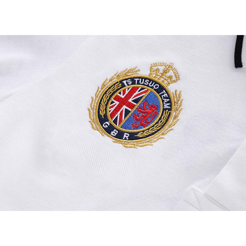 鹿の子 メンズ ポロシャツ 半袖 大きいサイズ ゴルフ サッカー チーム イギリス GBR 英文字 ロゴ マーク ミリタリー 5L 6L 7L 8L おしゃれ 部活 揃い サマー 夏 | ホームアイホーム | 12