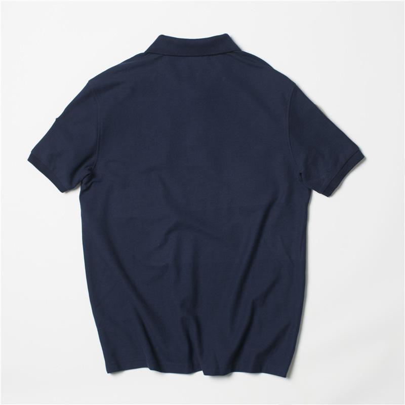 ポロシャツ メンズ 半袖 ビジネス対応 鹿の子 春夏 春 ポロワッペン ミリタリー風 オシャレ トップス | ホームアイホーム | 06