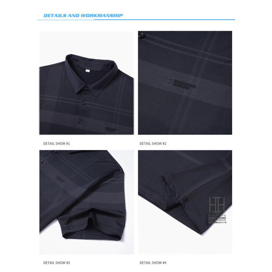 ゴルフウェア 上下セット 半袖ポロ イージーパンツ メンズ ゴムウェスト ジャージ セットアップ ドライ 冷感 涼感 ひんやり ストレッチ ワークマン ビジポロ | ホームアイホーム | 10