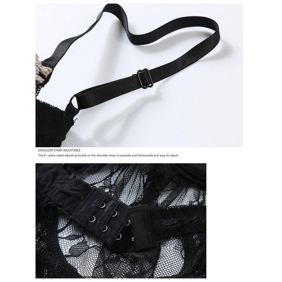 ベビードール Tバック レディース セット スリップ 透け感 カップ付き ランジェリー セクシー レース シースルー かわいい プレゼント 勝負下着 インナー | ホームアイホーム | 13