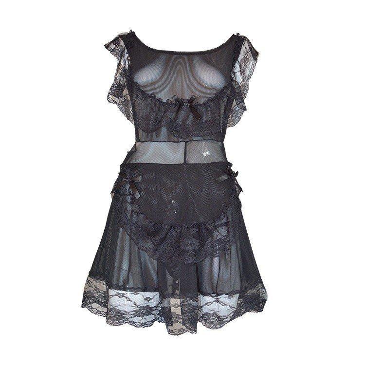 ベビードール ランジェリー 下着女性 セクシー レディース 過激 誘惑 シースル | ブランド登録なし | 01