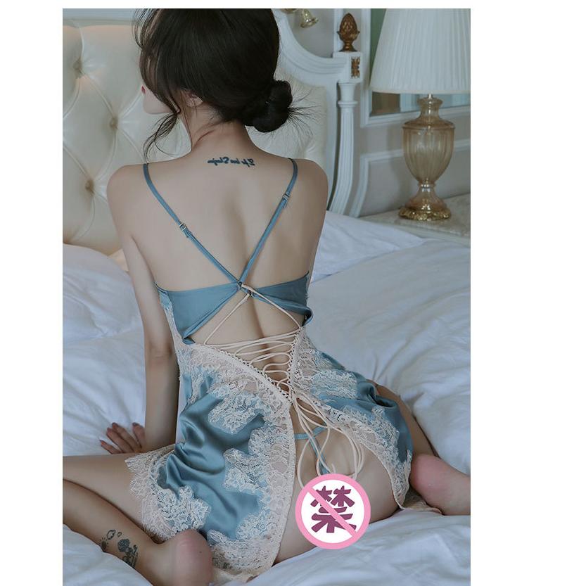 キャミソール ベビードール 深V レディース 過激 総レース 透け感 背中魅せ 勝負下着 セクシー Tバック 下着女性 大人 ランジェリー | ホームアイホーム | 18