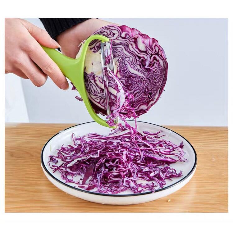 キャベツピーラー キャベツ スライサー 千切り 斜め刄 ステンレス ワイドサイズ 皮むき スライス 簡単 調理器具 便利 キッチングッズ | ホームアイホーム | 14
